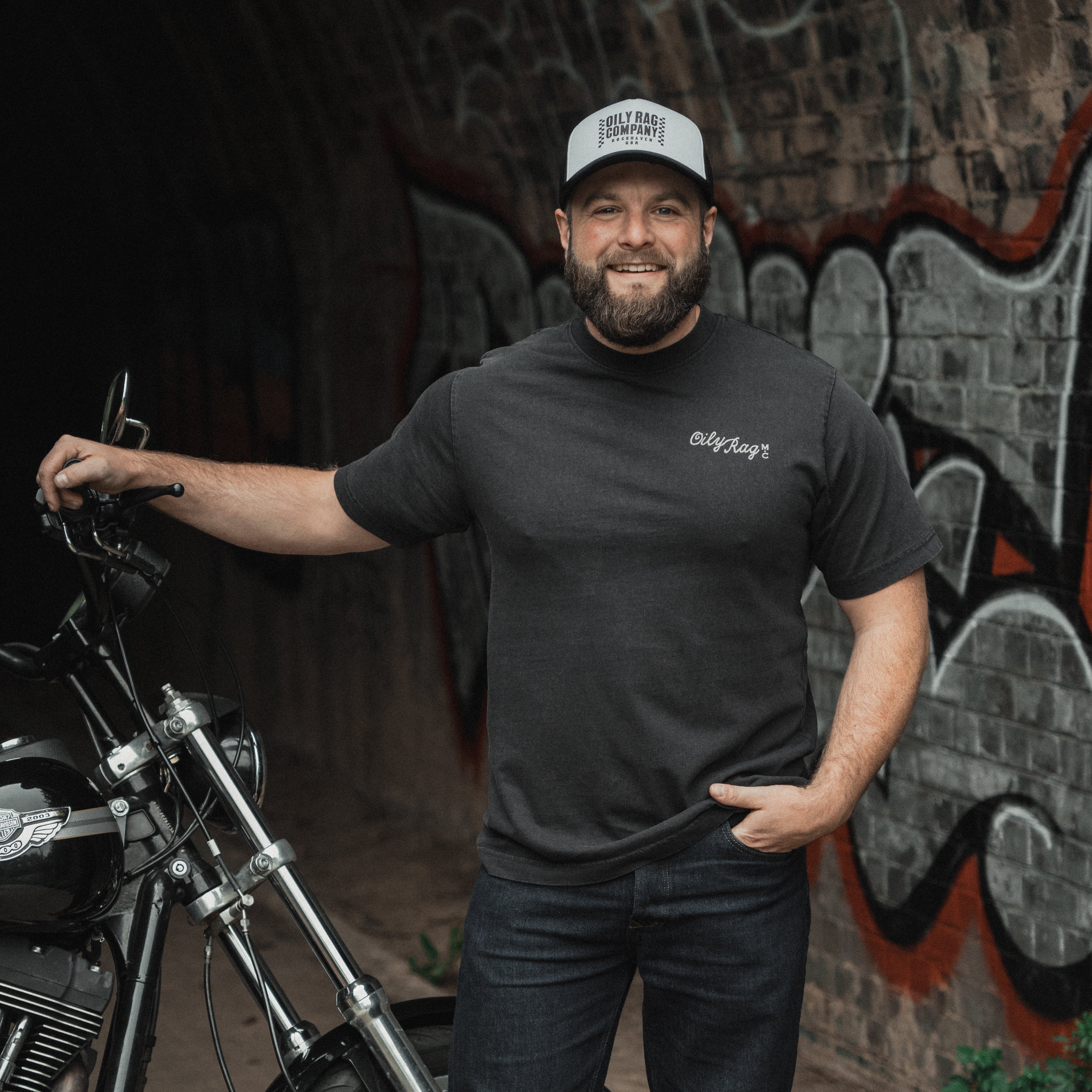 Flame & Fury T-Shirt - Vintage Black