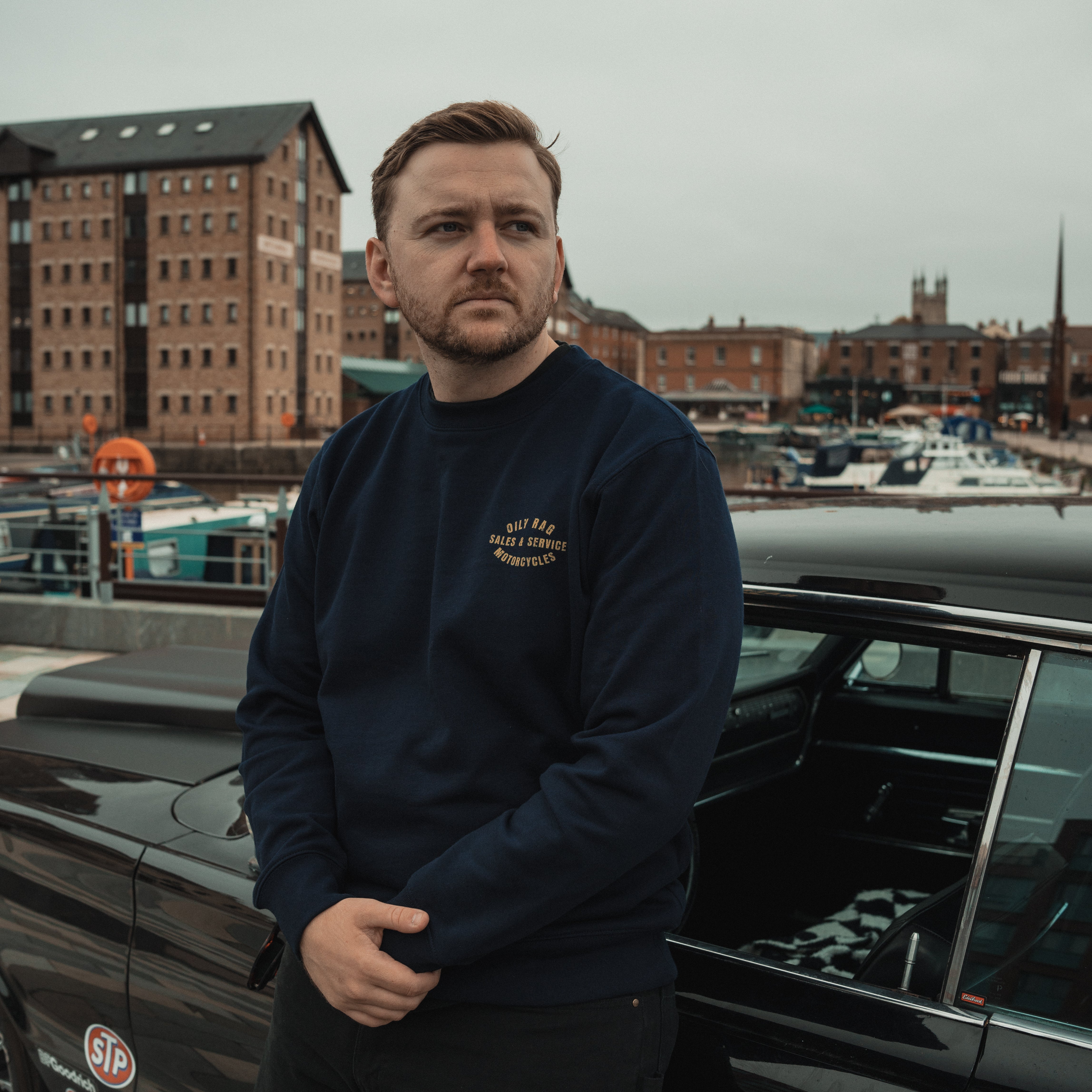 Sales & Service Sweatshirt - Navy