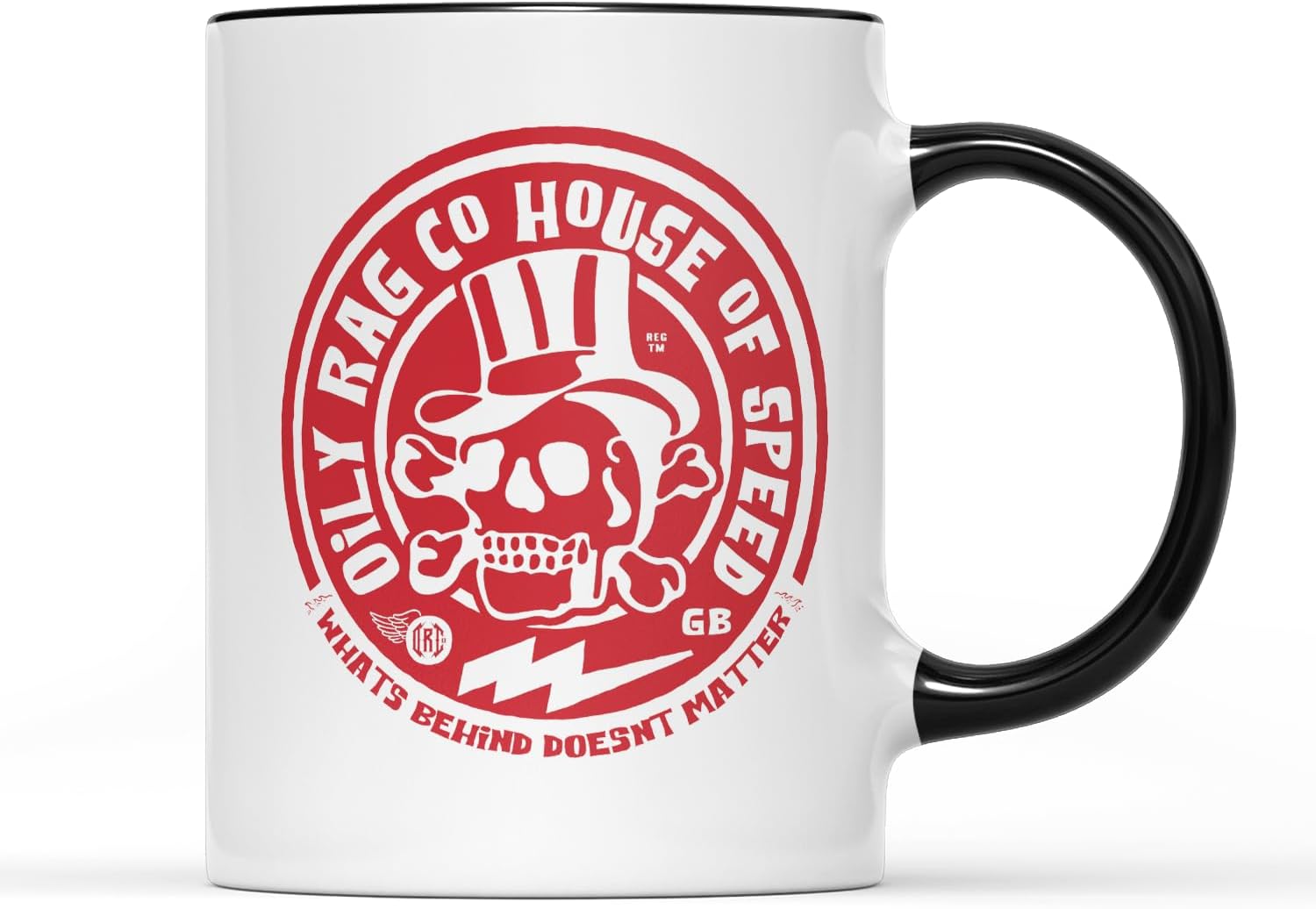 Oily Rag Co House of Speed Coffee/Tea Mug + Free coaster | Oily Rag Co