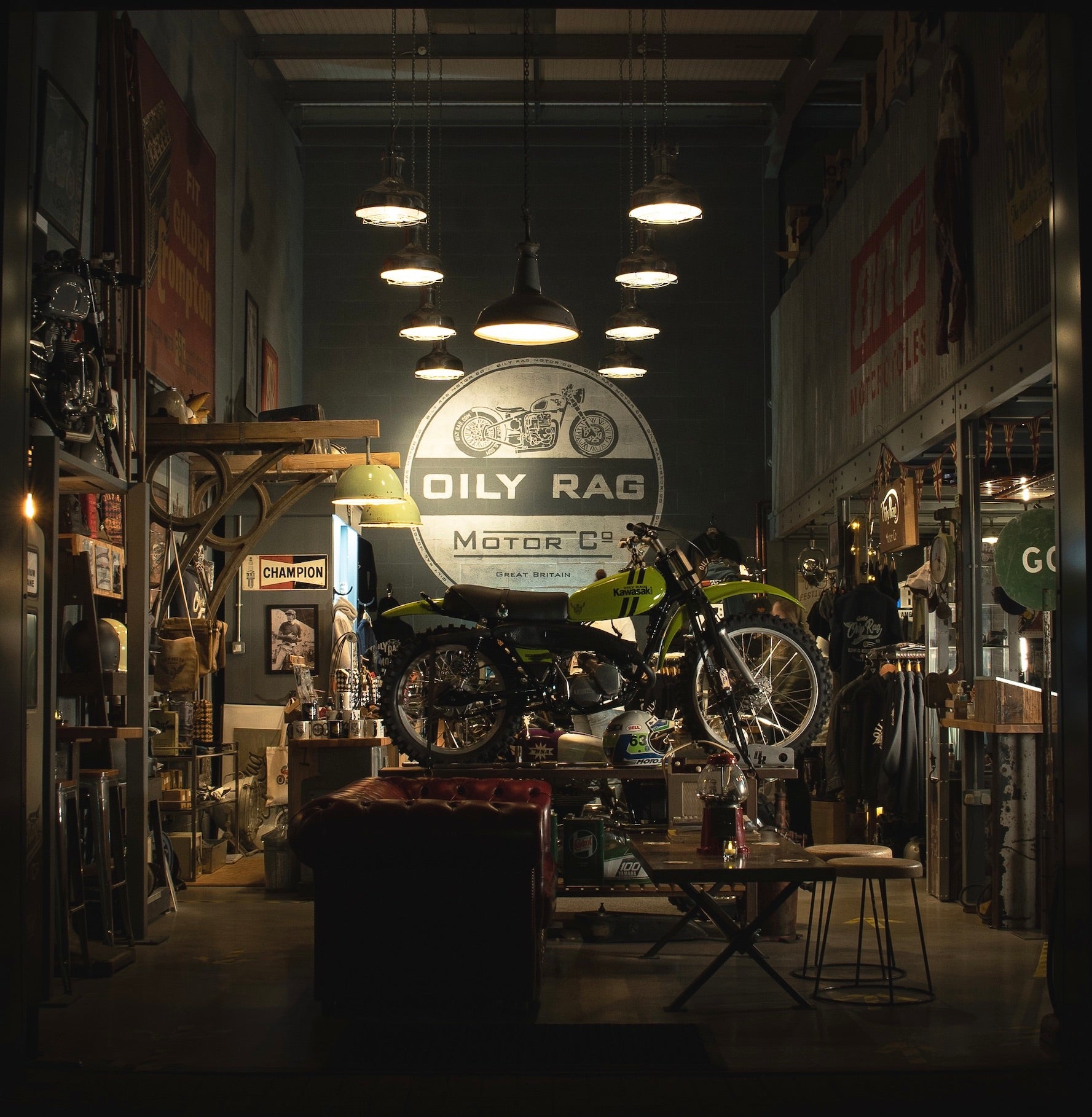 Oily Rag Co House of Speed T-shirt - Urban Style Collection - White