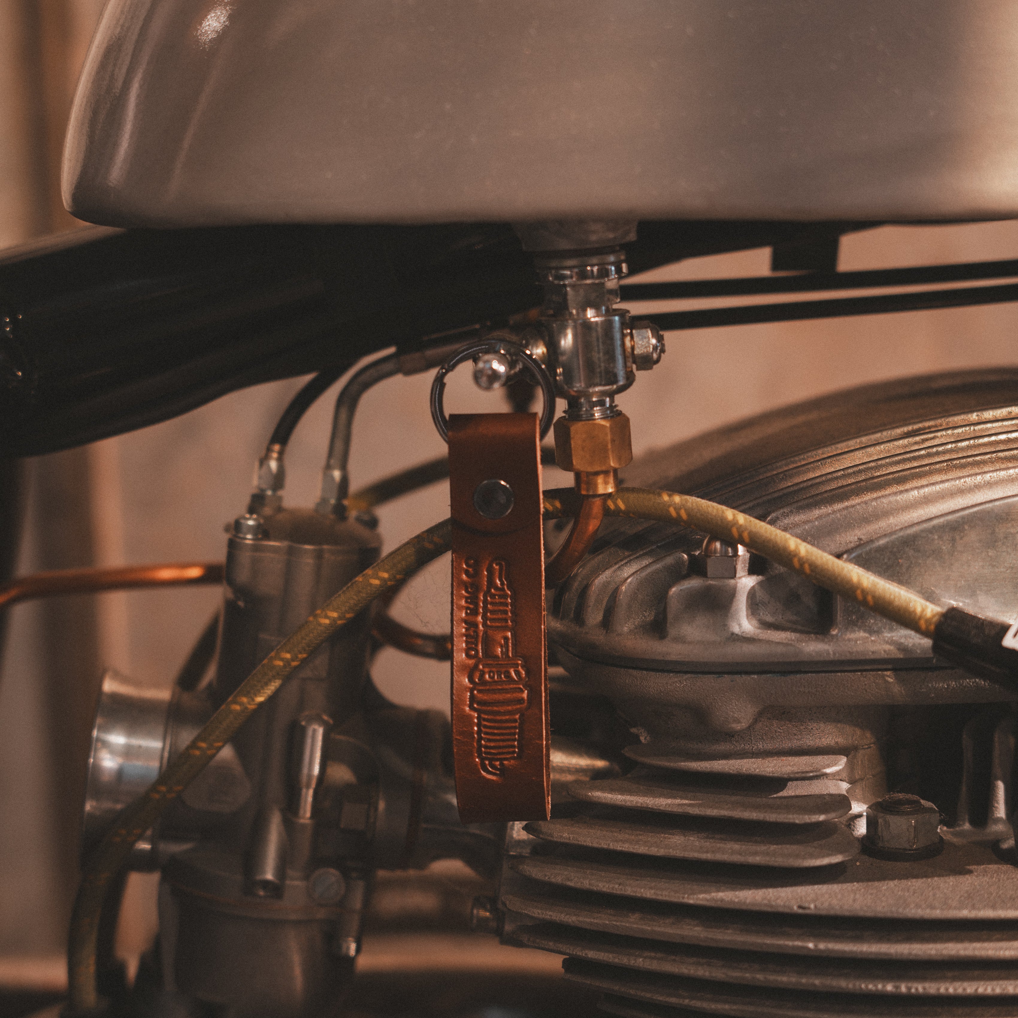 Spark Plug Keychain