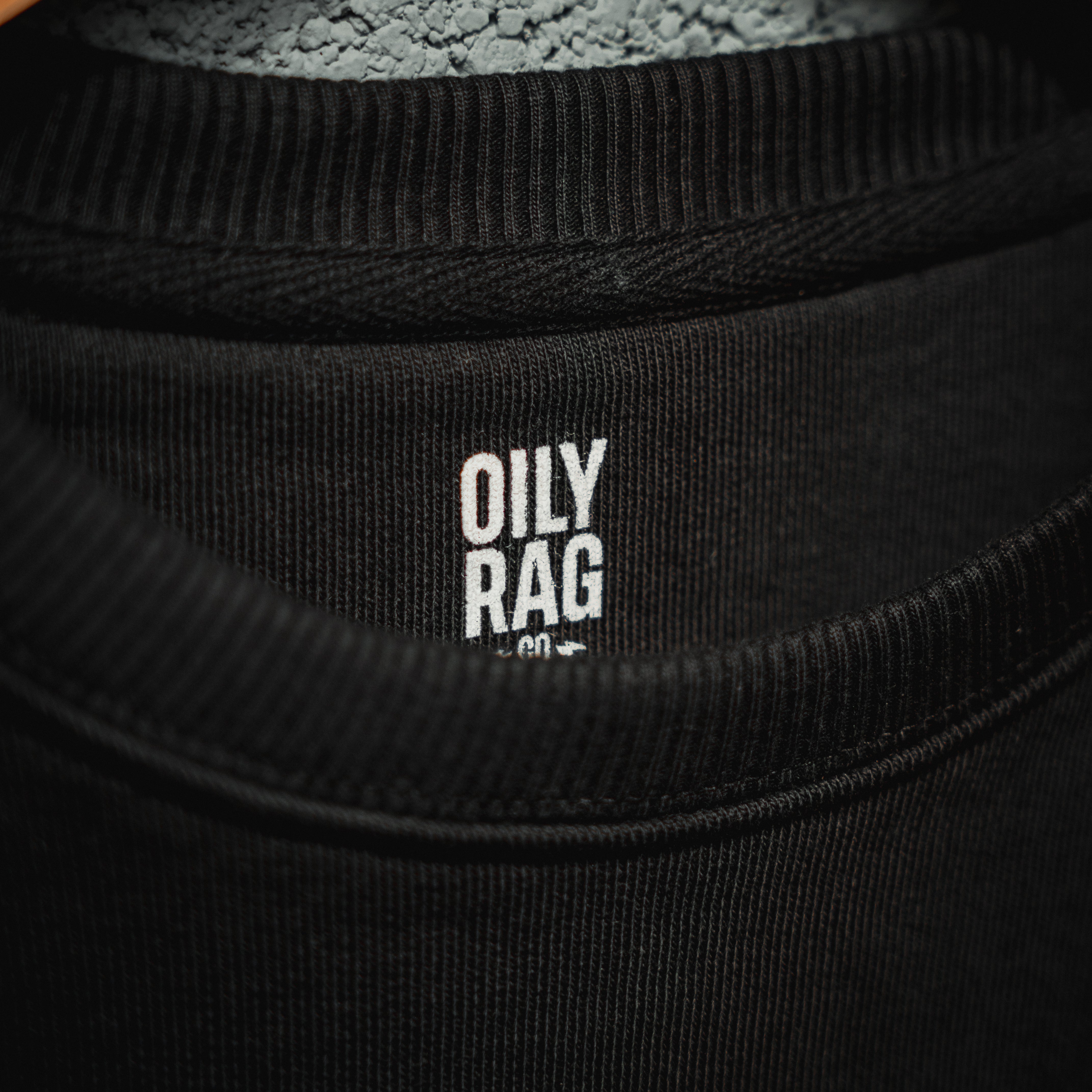 Script Sweatshirt - Black