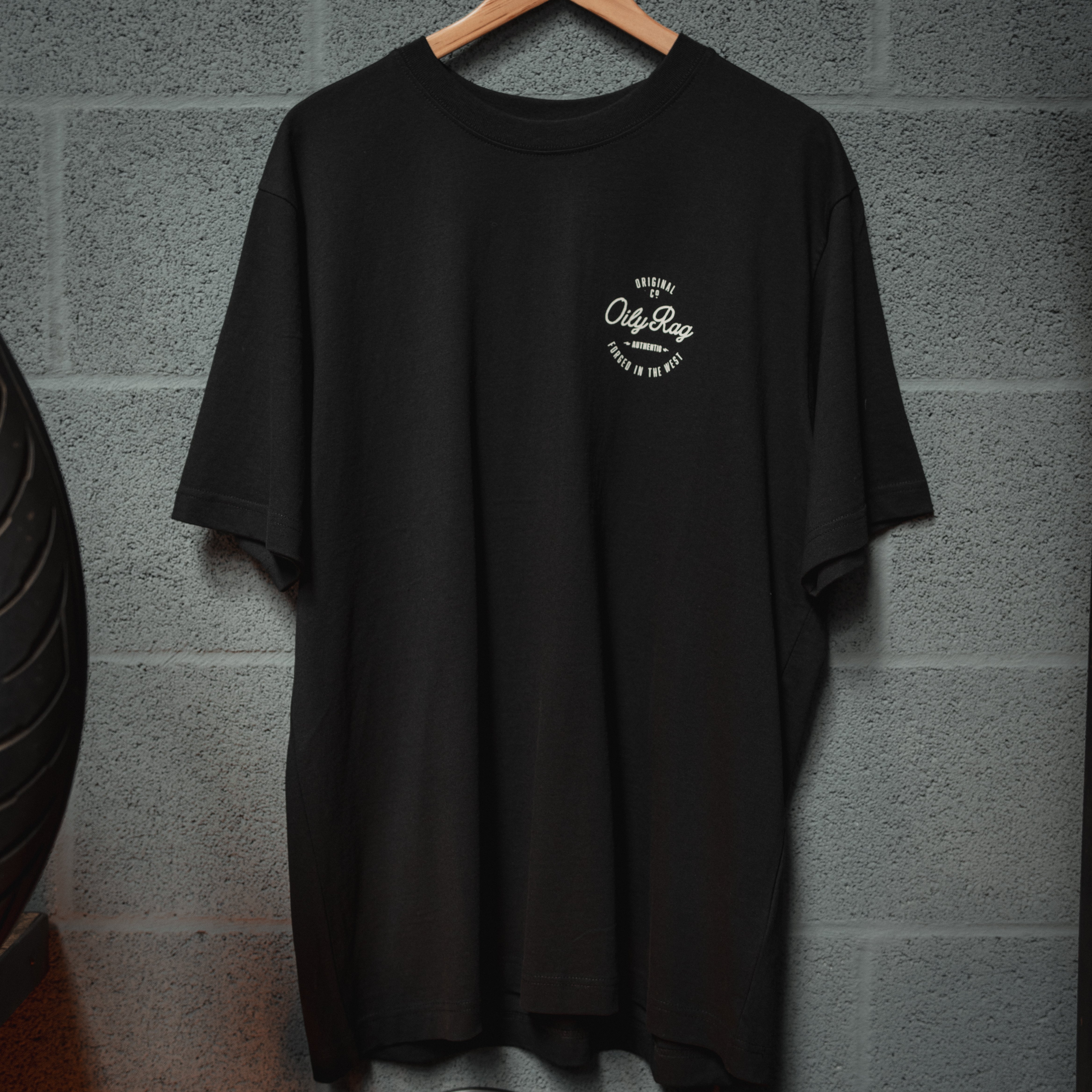 Script T-Shirt - Black