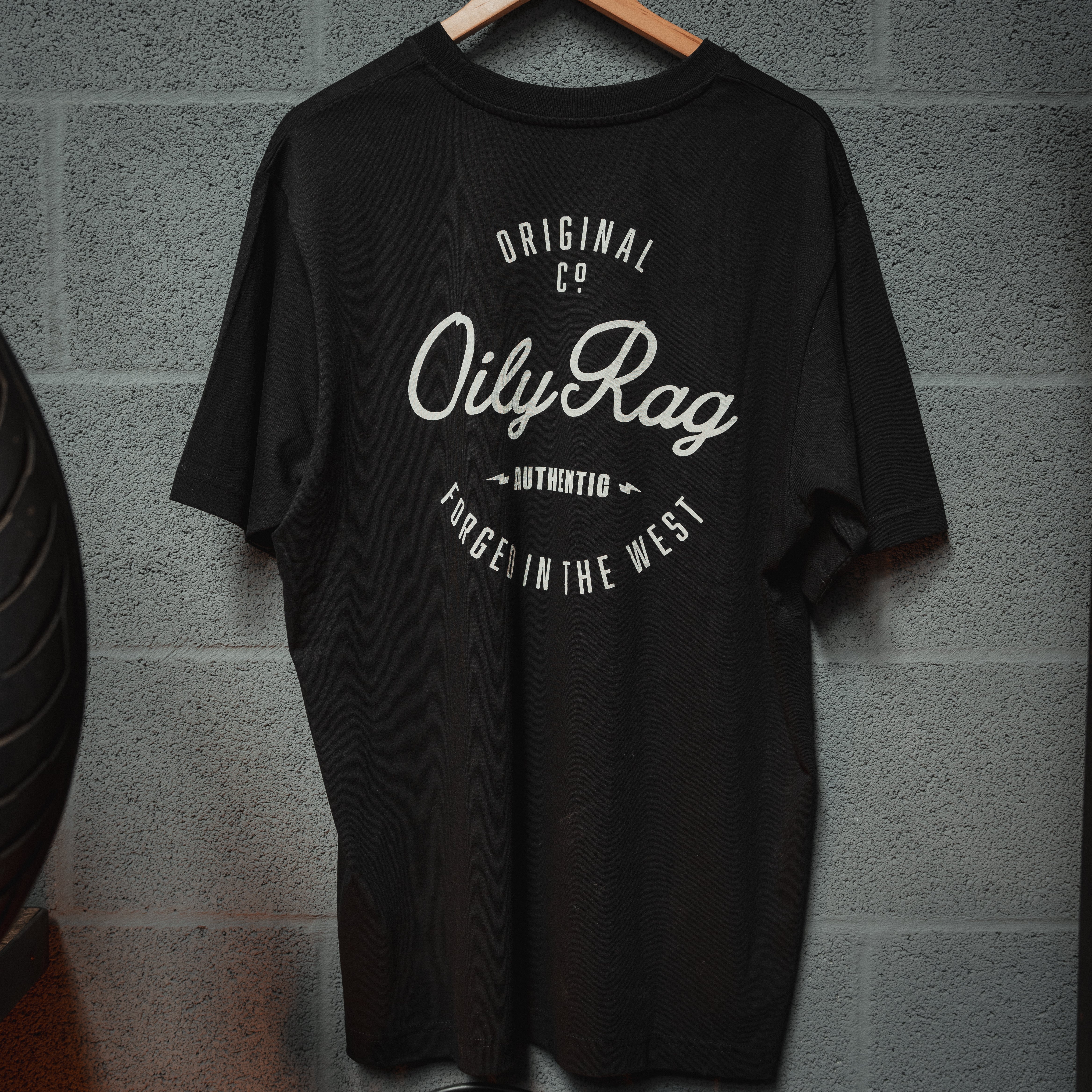 Script T-Shirt - Black