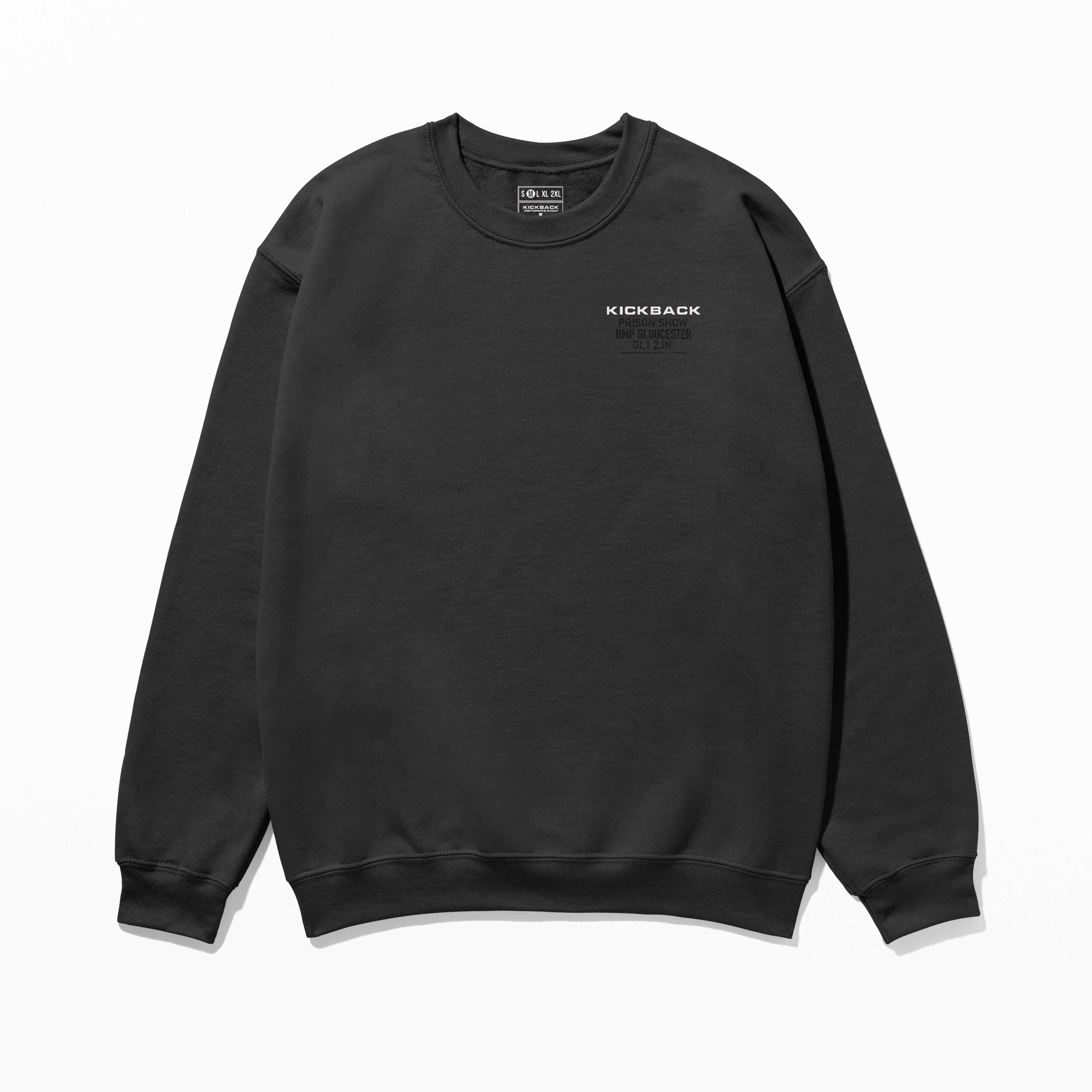 Kickback Prison Sweatshirt - Black