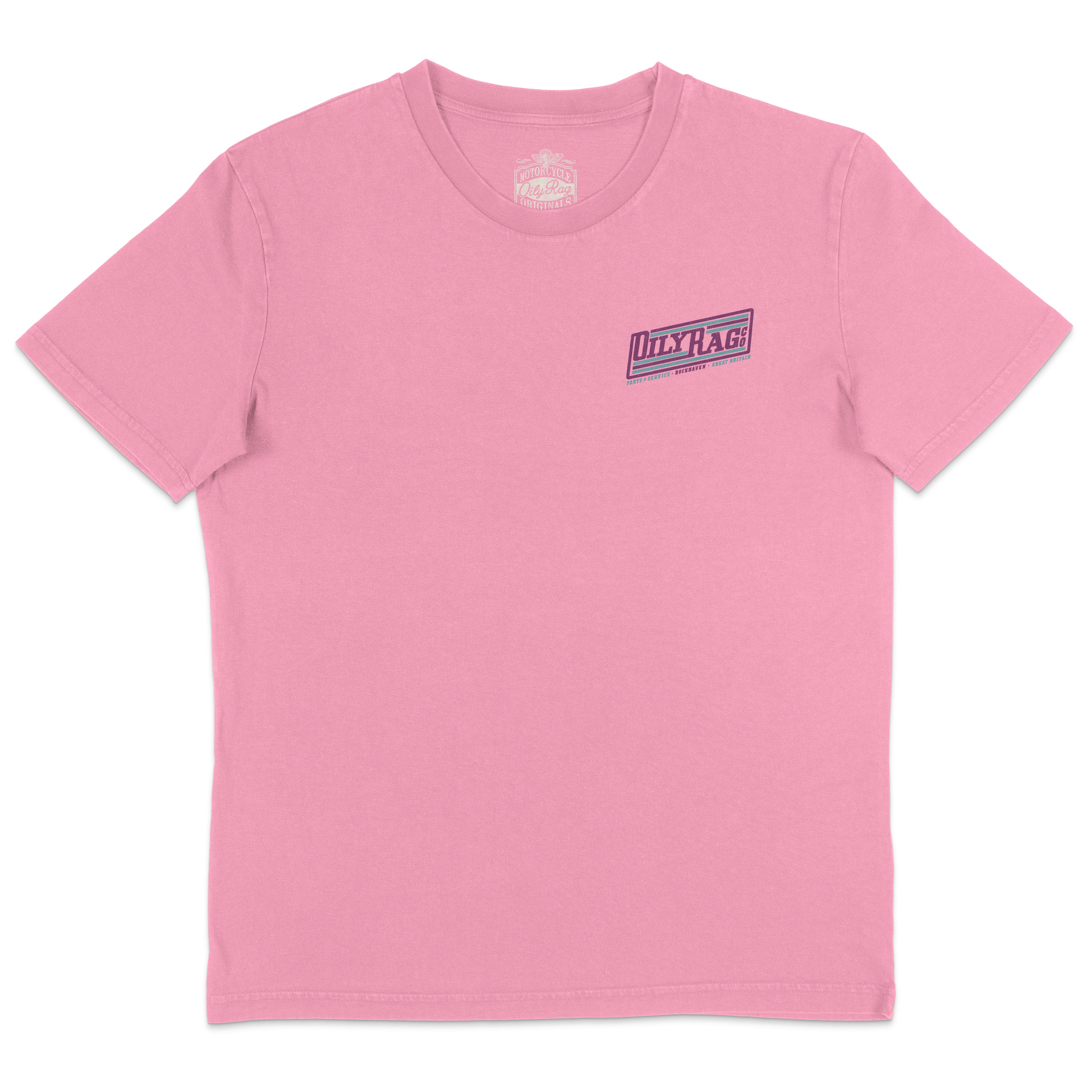 Retro Box T-Shirt – Vintage Pink
