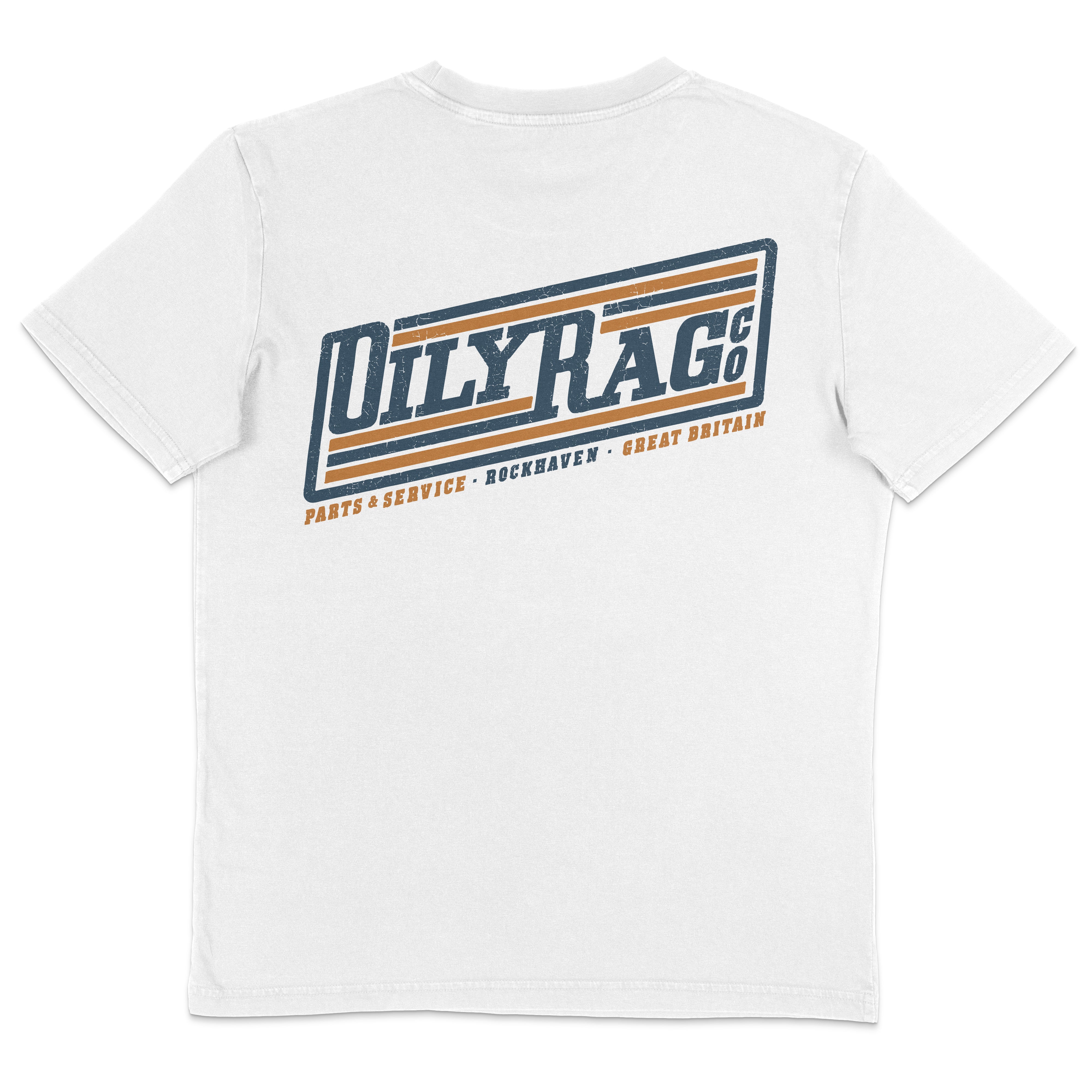 Retro Box T-Shirt - White