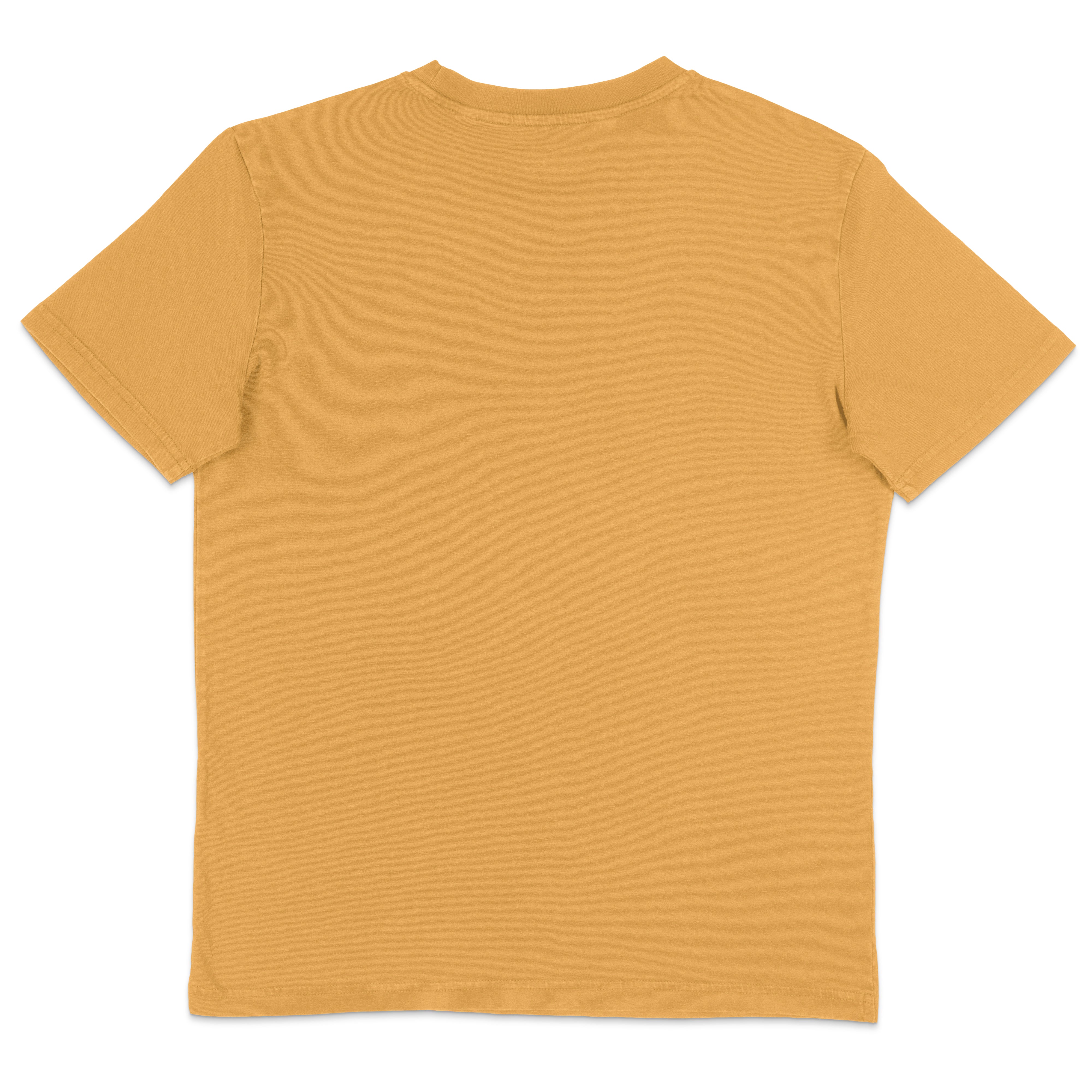 Retro Script T-Shirt – Vintage Gold