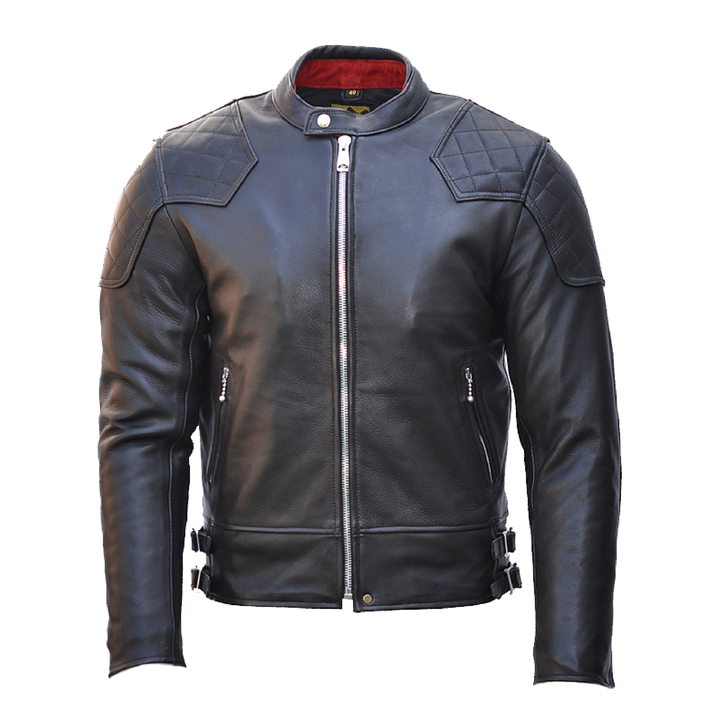 GOLDTOP - The '76 Cafe Racer - Black (CE armoured) | Oily Rag Co