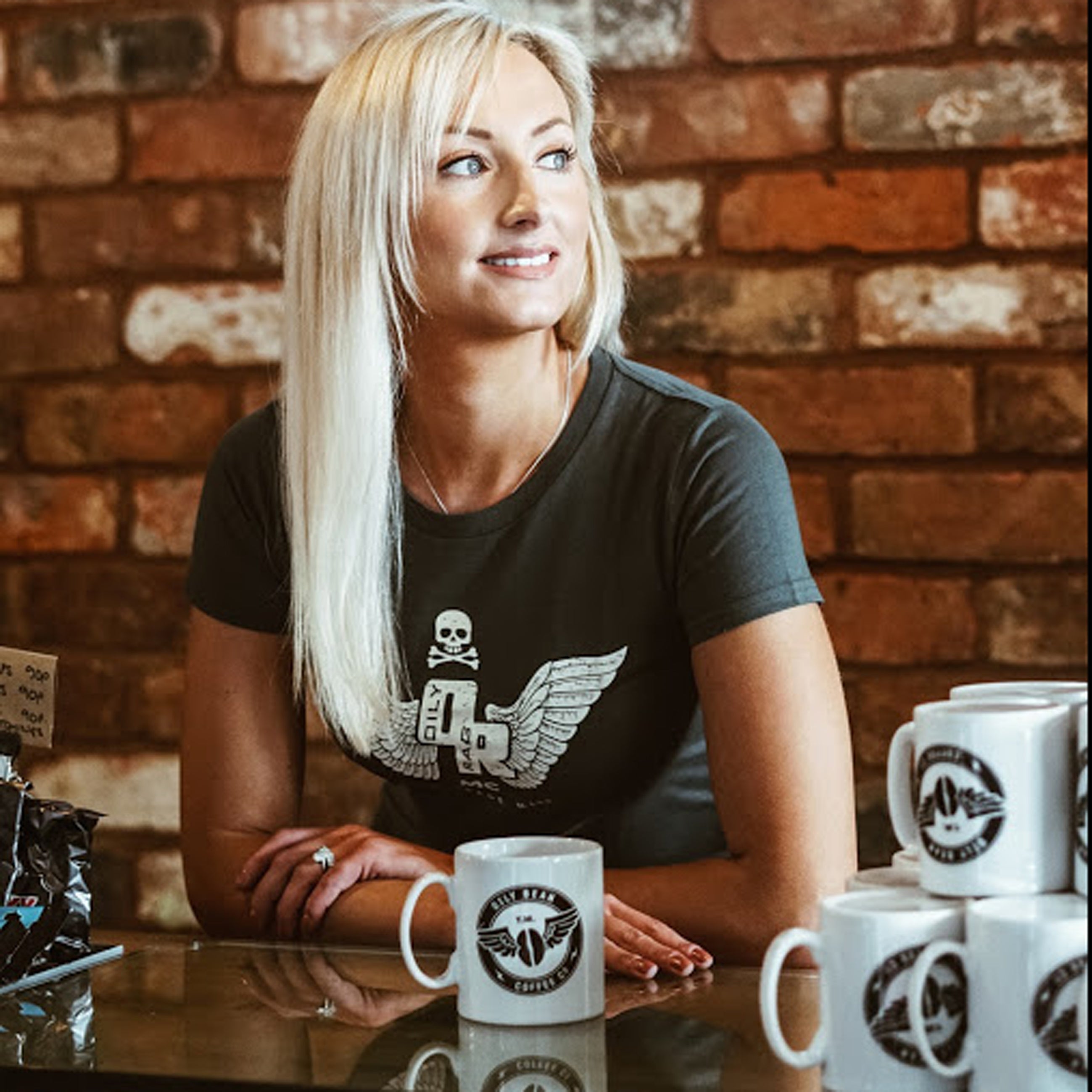 Oily Bean Coffee Co Mug + Free coaster