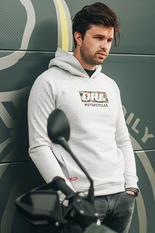 ORCo Camo Pullover Hoodie - Unisex - Grey Heather