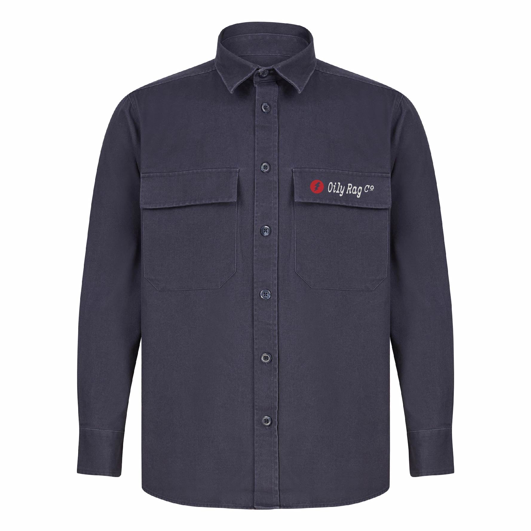 navy, over shirt, unisex shacket, cotton drill,