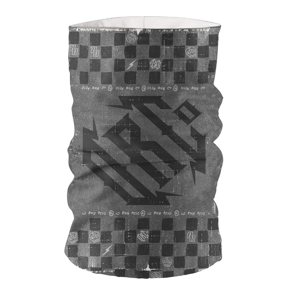 Oily Rag Gothic TooB- Grey/Black - Multi-funtional Face Protection. | Oily Rag Co