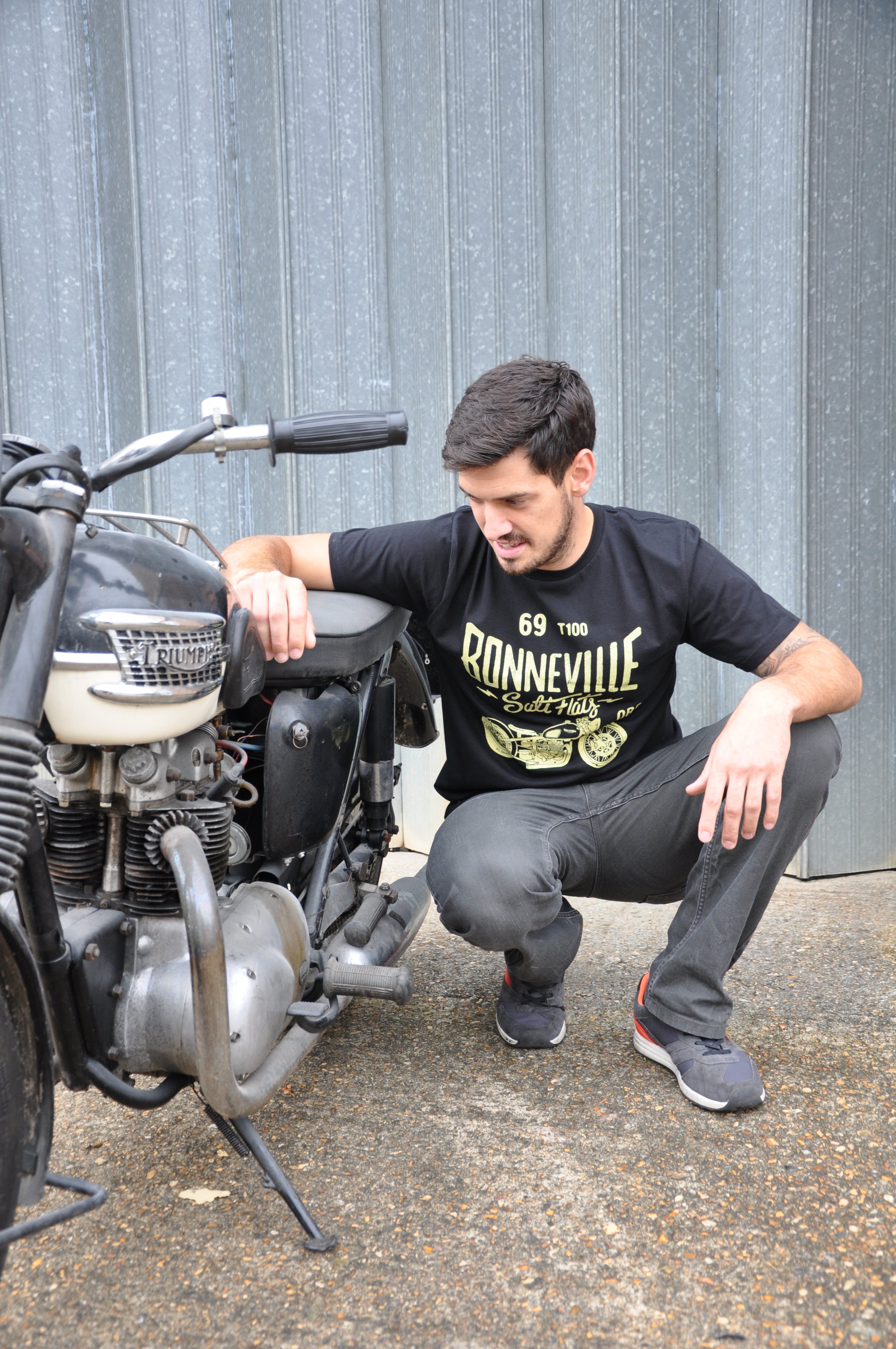 Bonneville Salt Flats T-Shirt - Black - Black Label Collection