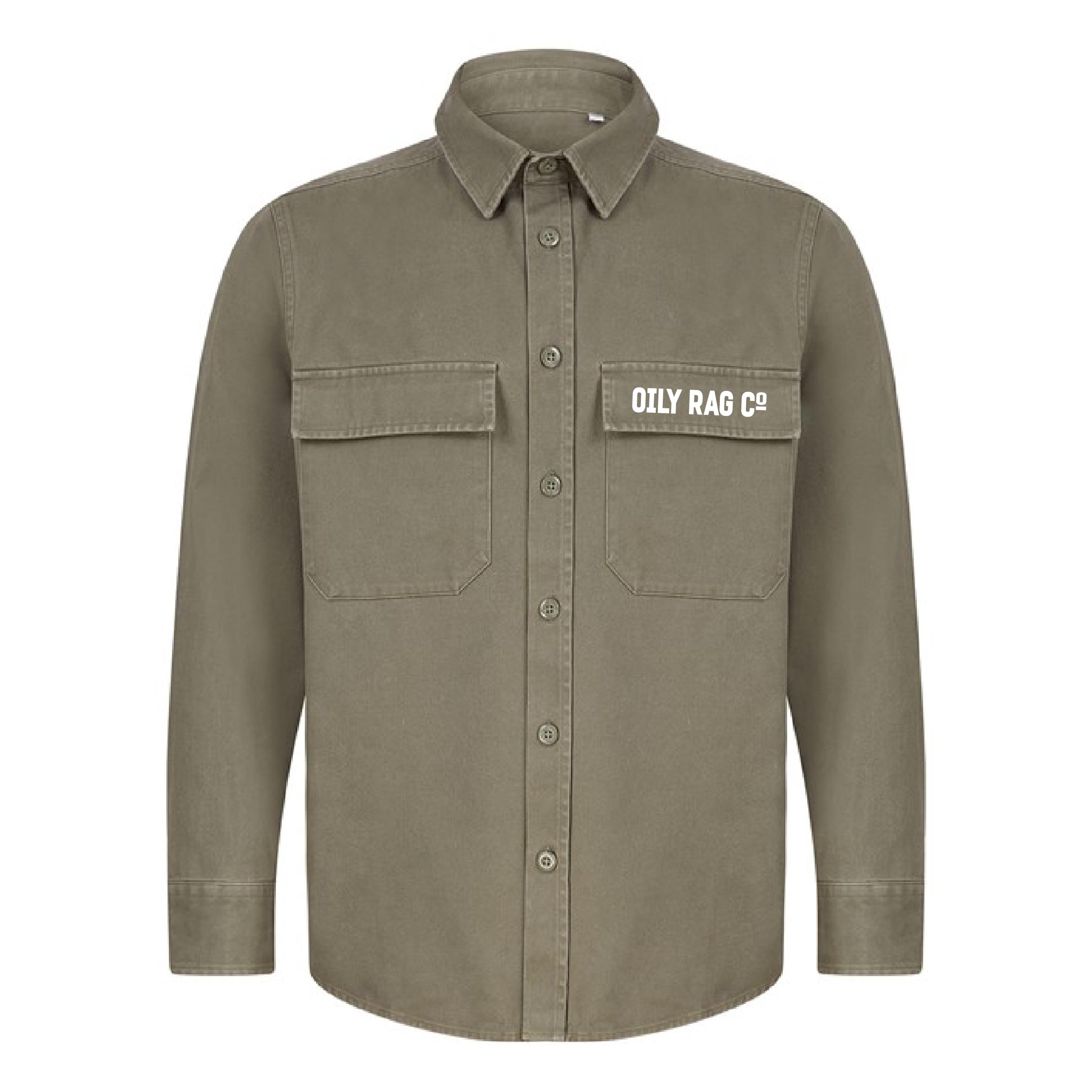 Oily Rag Co Parts & Service Drill Shirt - Khaki
