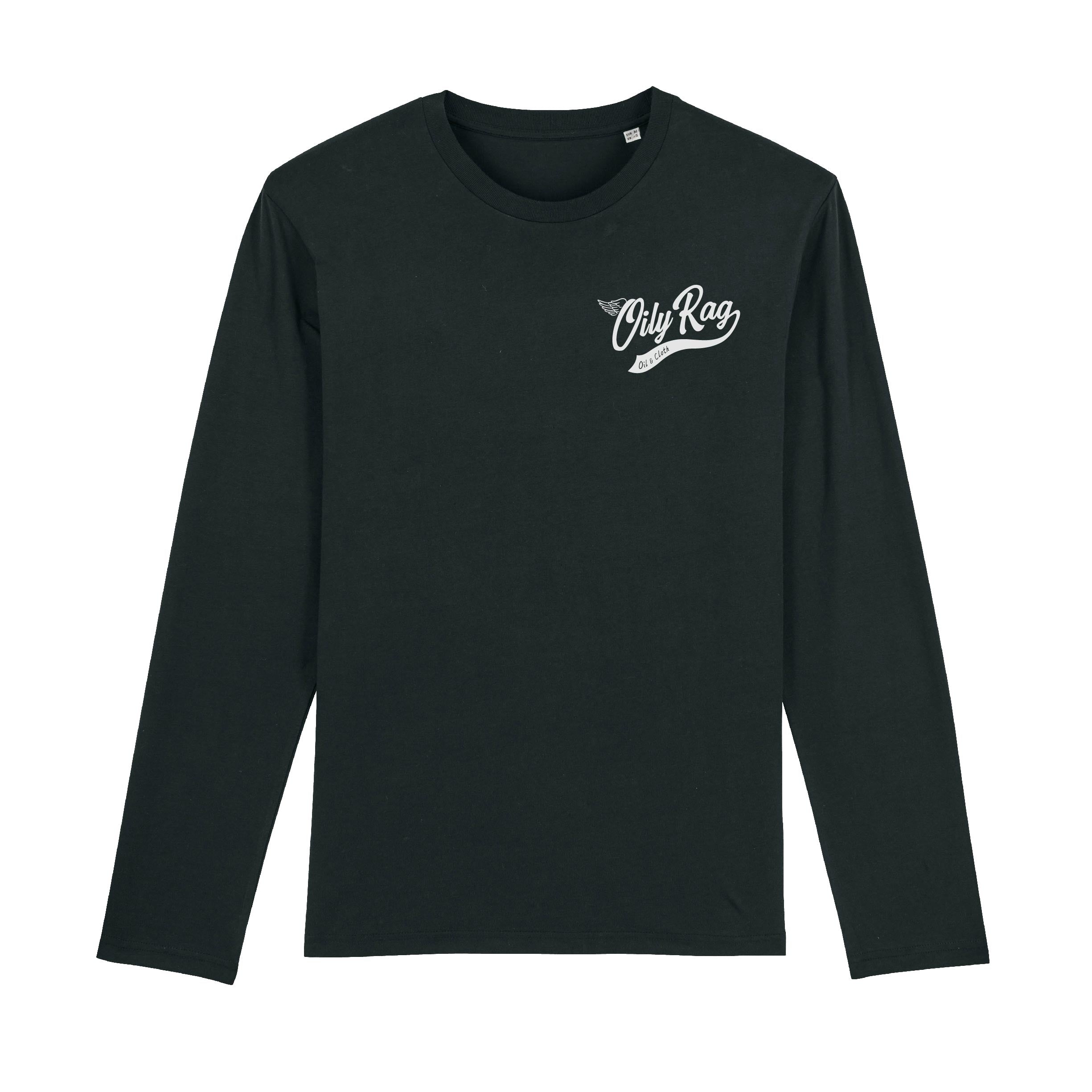 Oily Rag Co Long Sleeve Top - BLACK | Oily Rag Co