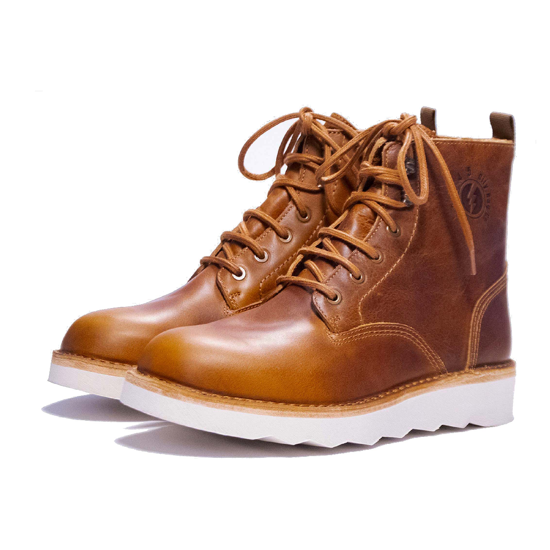 mens high top boot, oily rag, high top leather boots, tan leather, gears, gear shit, shifter, patrol boot, tan oily leather