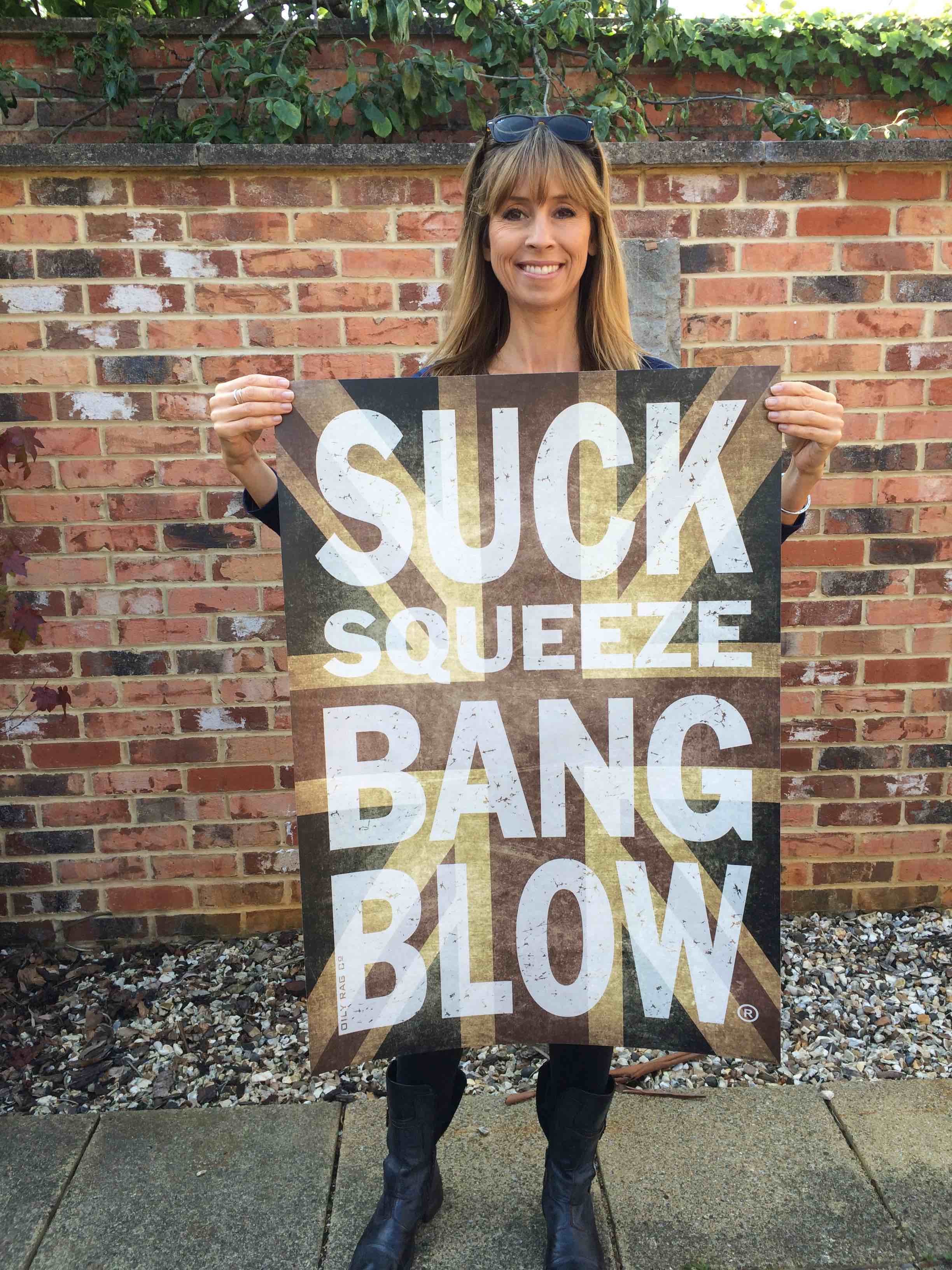 Suck Squeeze Bang Blow„¢ Print - Size A1 841mm x 594mm