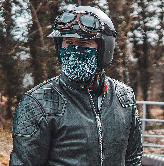 GOLDTOP - The '76 Cafe Racer - Black (CE armoured)