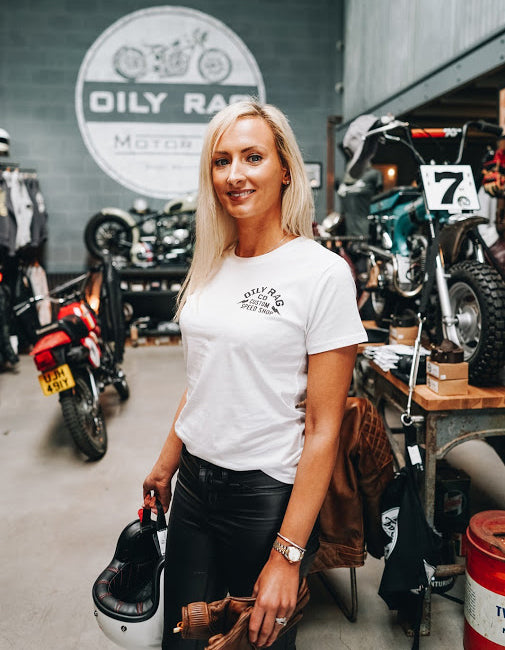 Custom Speed Shop T-shirt - White