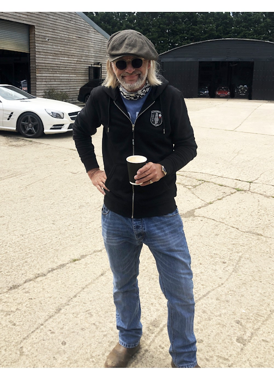 Spark Plug Zip-Thru Hoodie - Back Print - Black