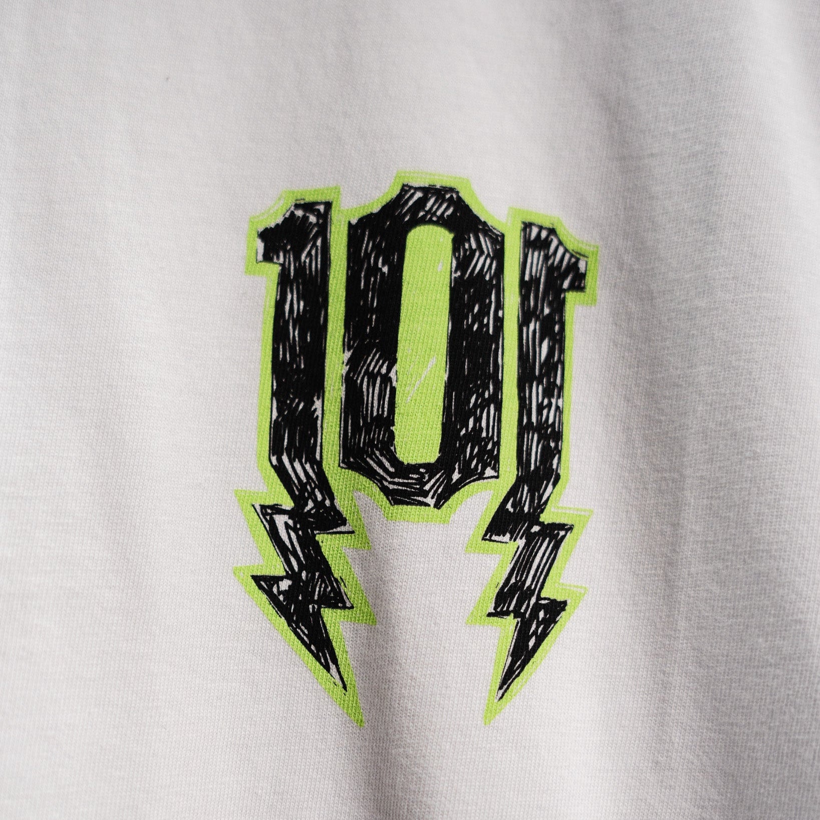 101 Run X Oily Rag - White