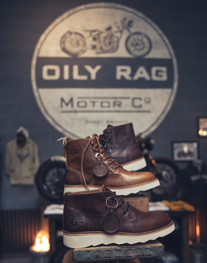 Oily Rag Co / Brotherhood Boot Co - Patrol Shifter Boot - Tan