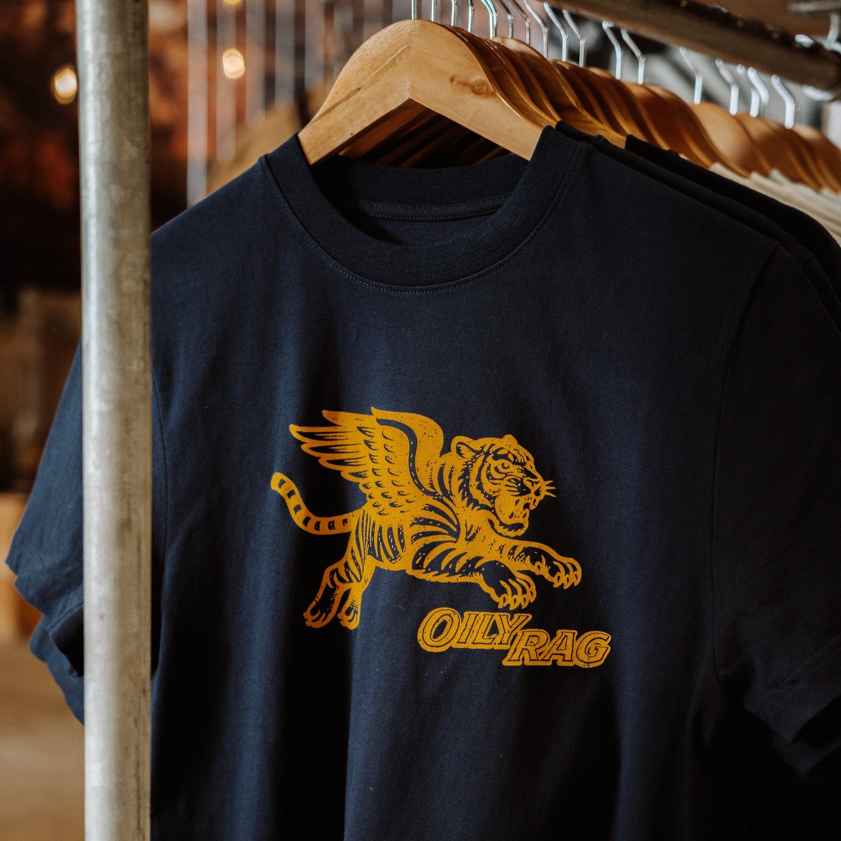 Flying Tiger T-shirt - Navy