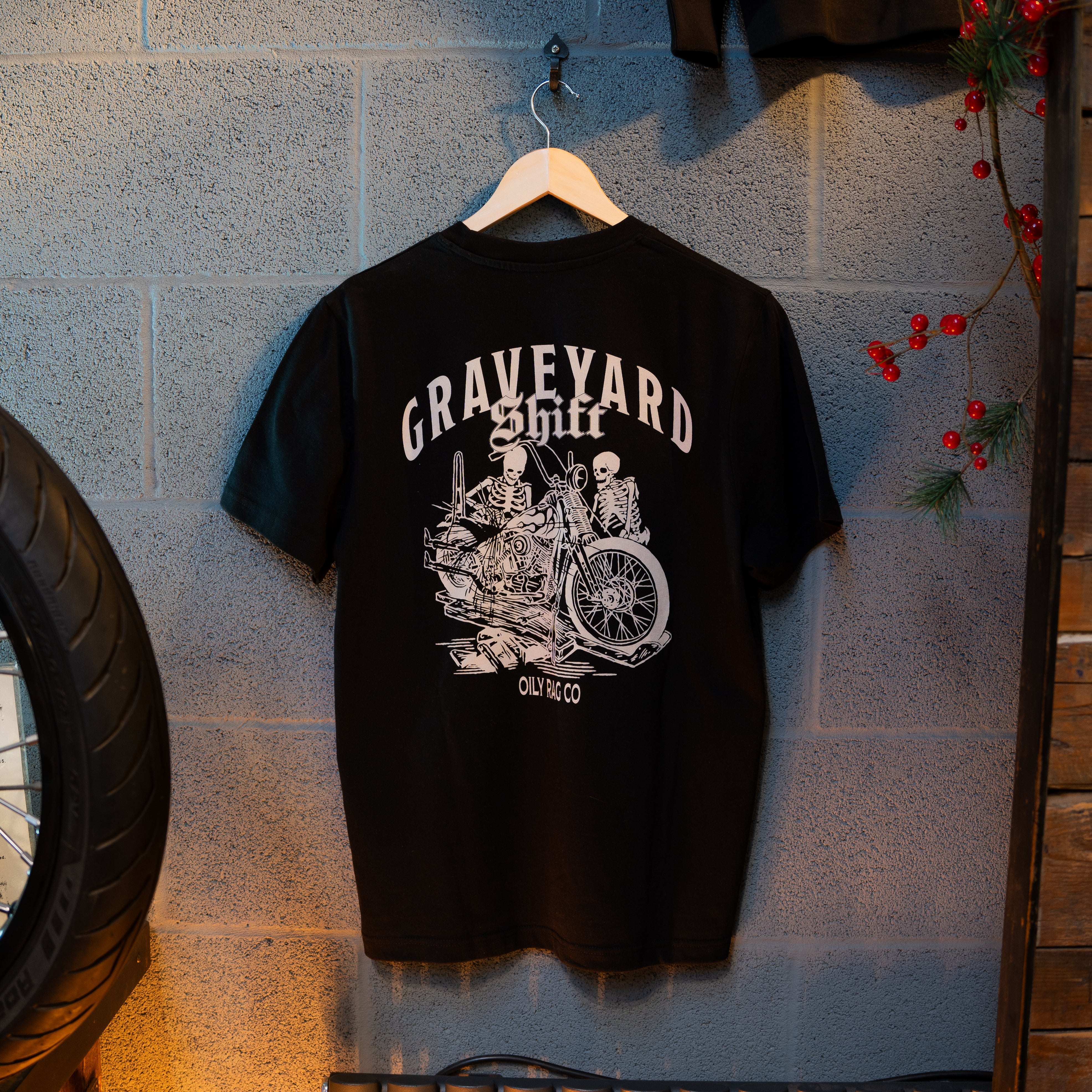 Graveyard Shift T-Shirt - Black