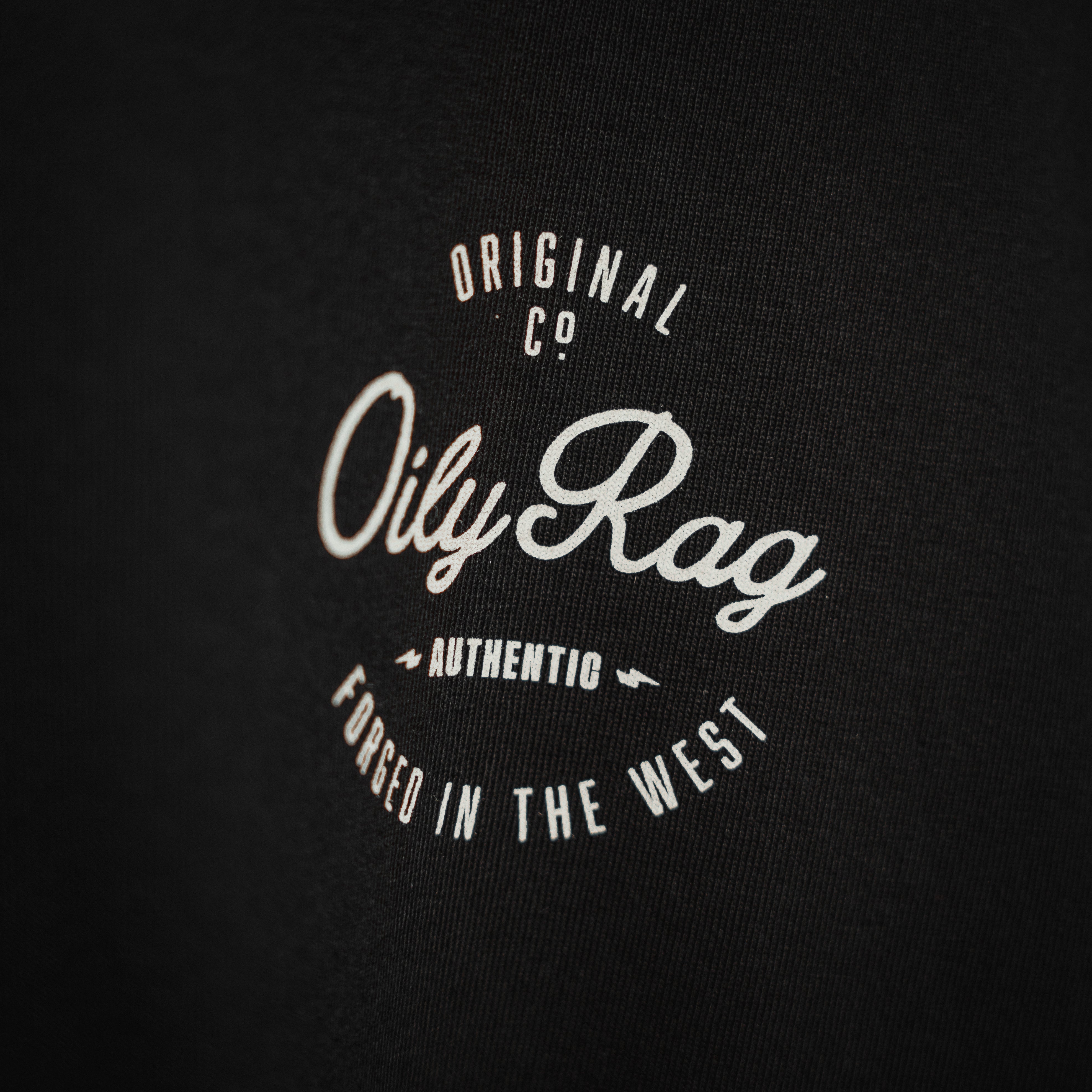 Script Hoodie - Black