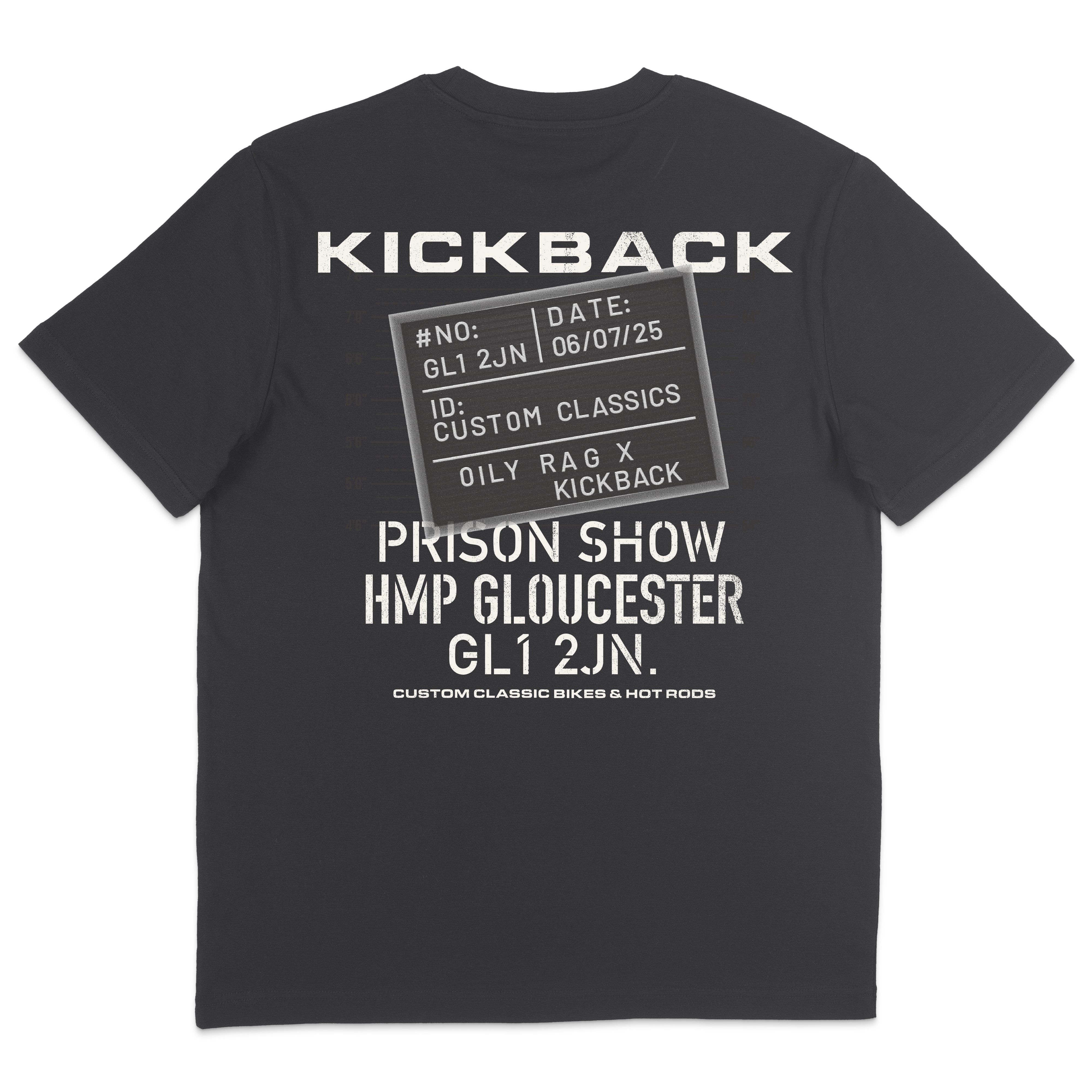 Kickback Prison T-shirt - Black