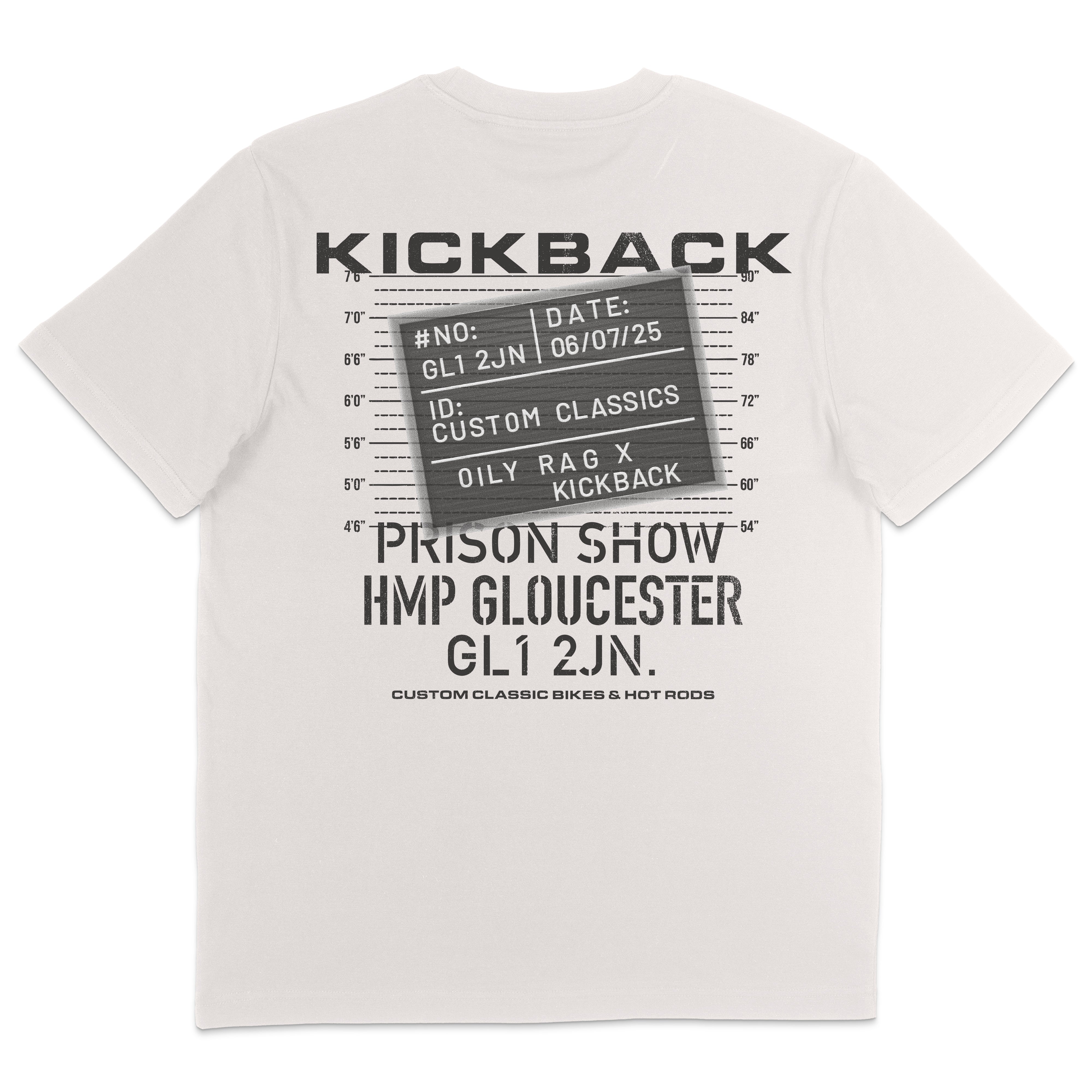 Kickback Prison T-shirt - Off White