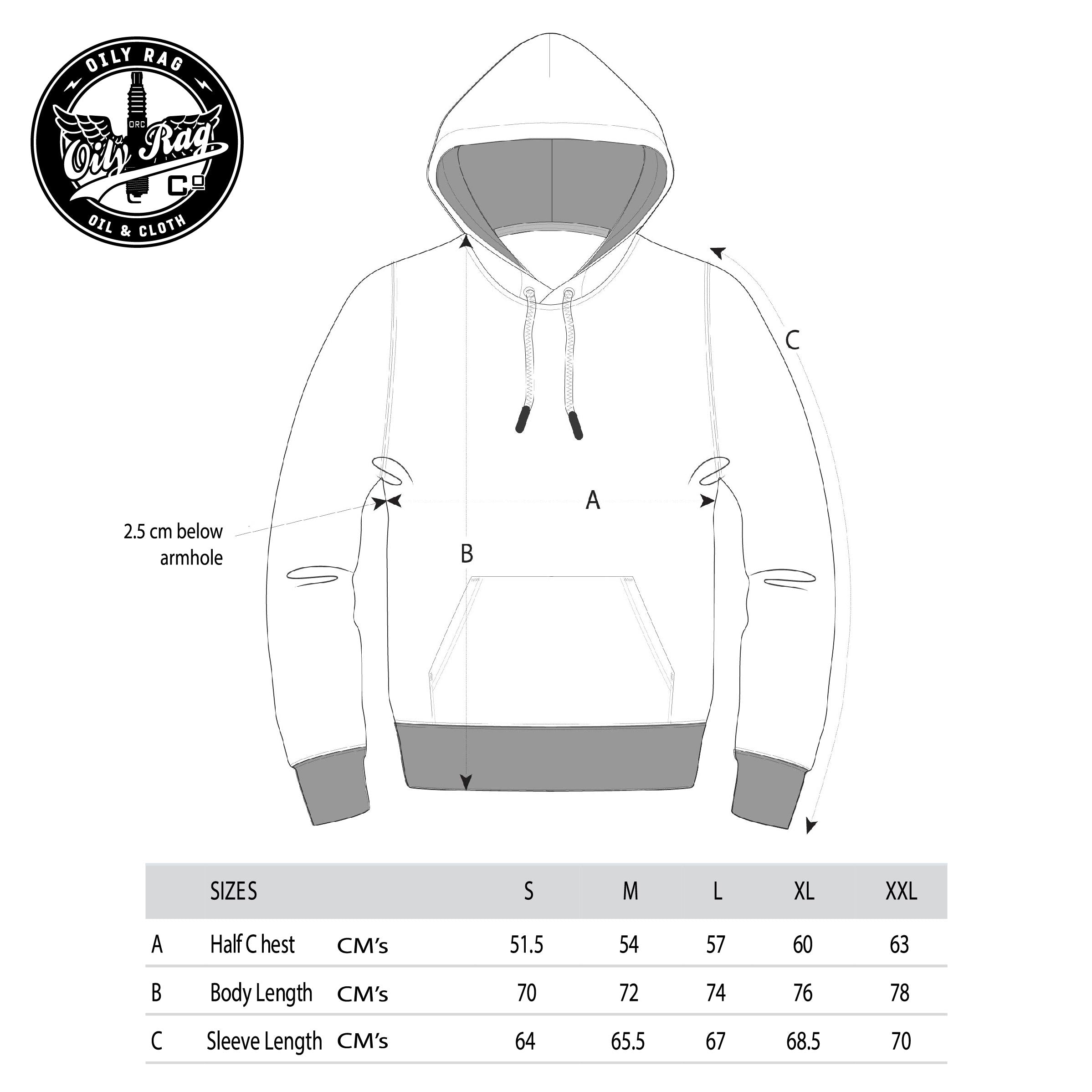 Skull n Snake Pullover Hoodie - Front / Back Print - DK Grey Heather