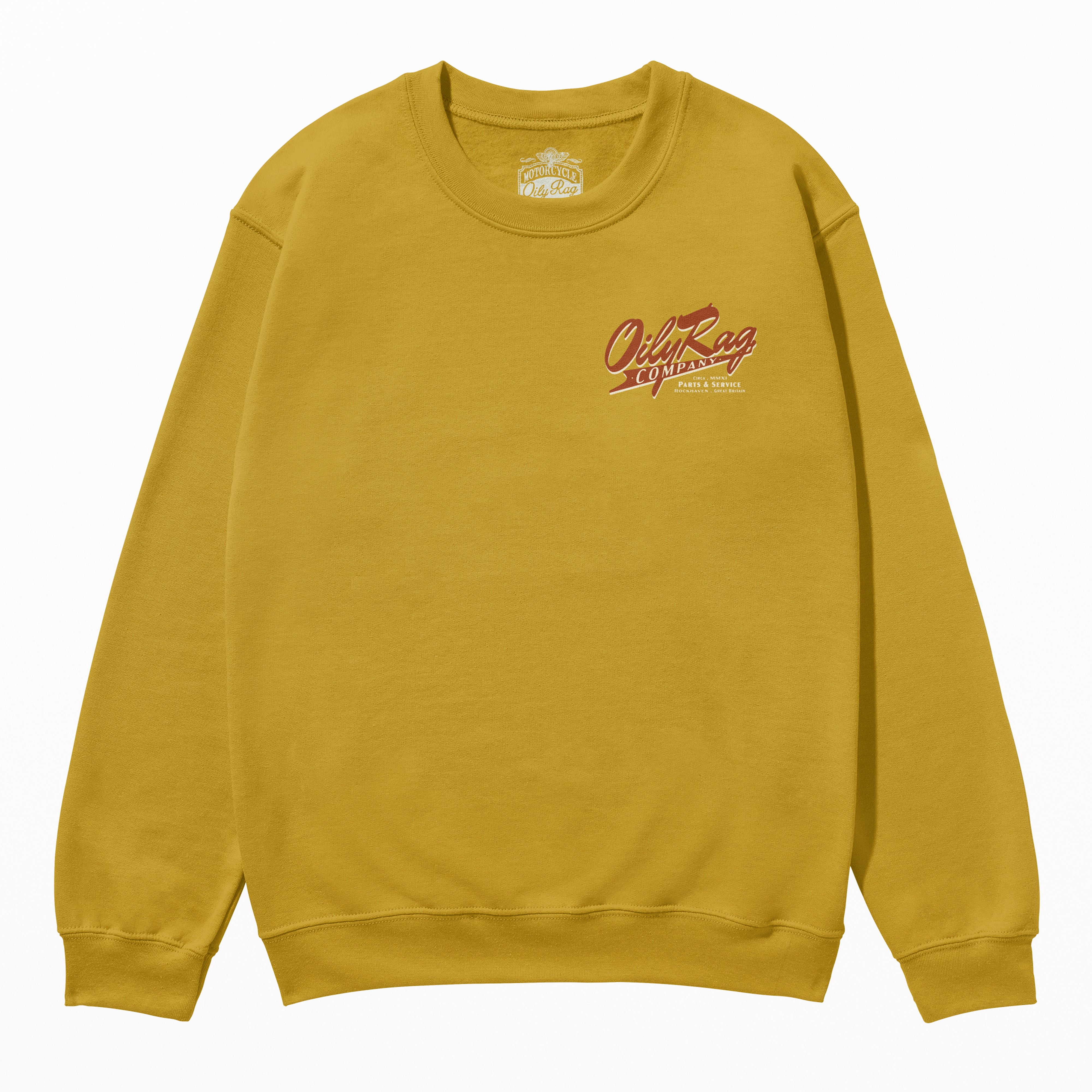 Service Script Sweatshirt - Vitange Gold