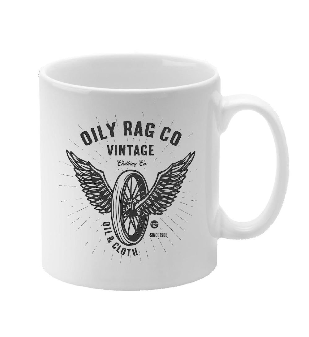 Oily Rag Co Winged Wheel Mug + Free coaster | Oily Rag Co