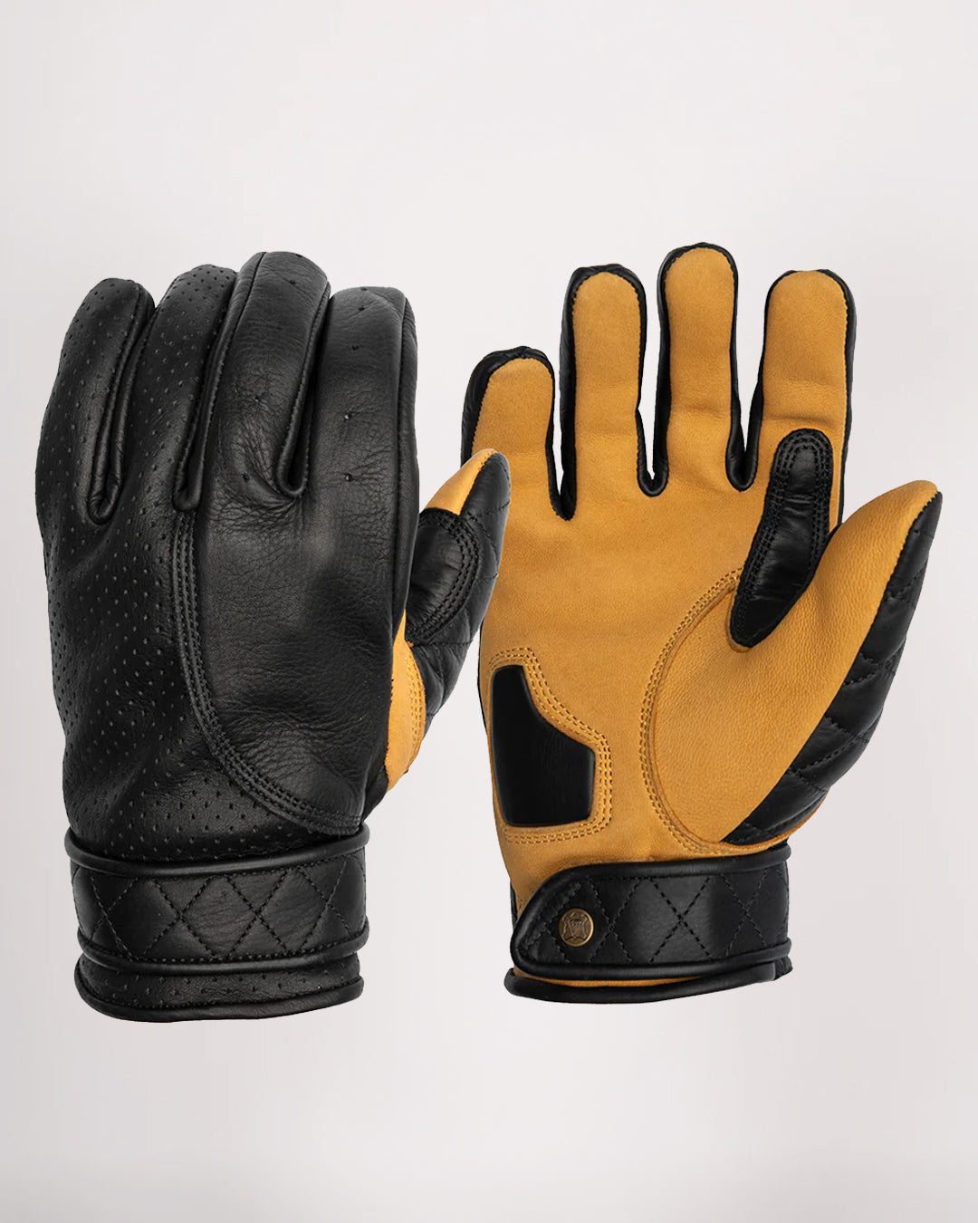 GOLDTOP Short Bobbers Gloves - Deerskin Palm | Oily Rag Co