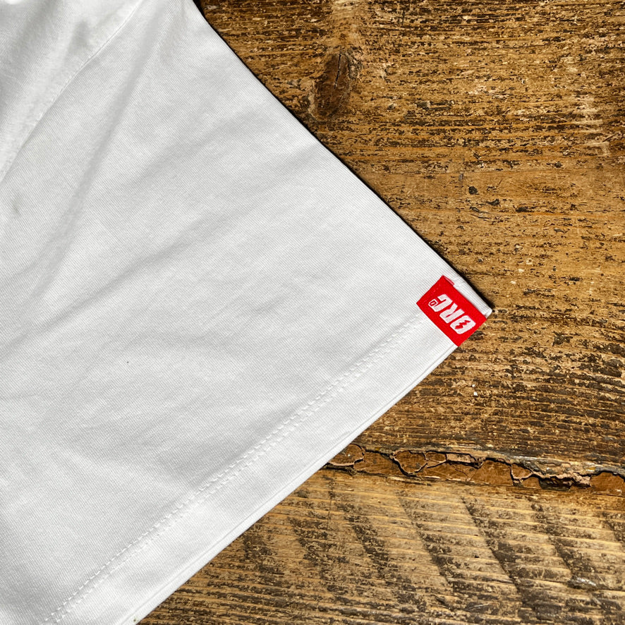 Vintage Cafe Racer T-shirt - The Duke - White - Urban Style collection