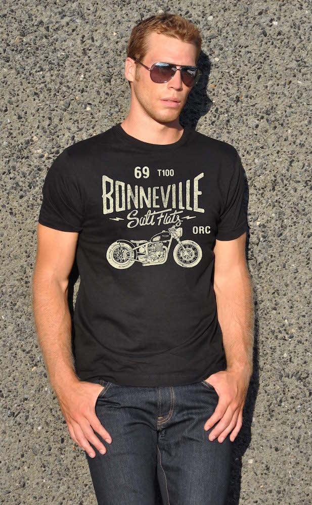 Mens, motorbike, cotton, T100
