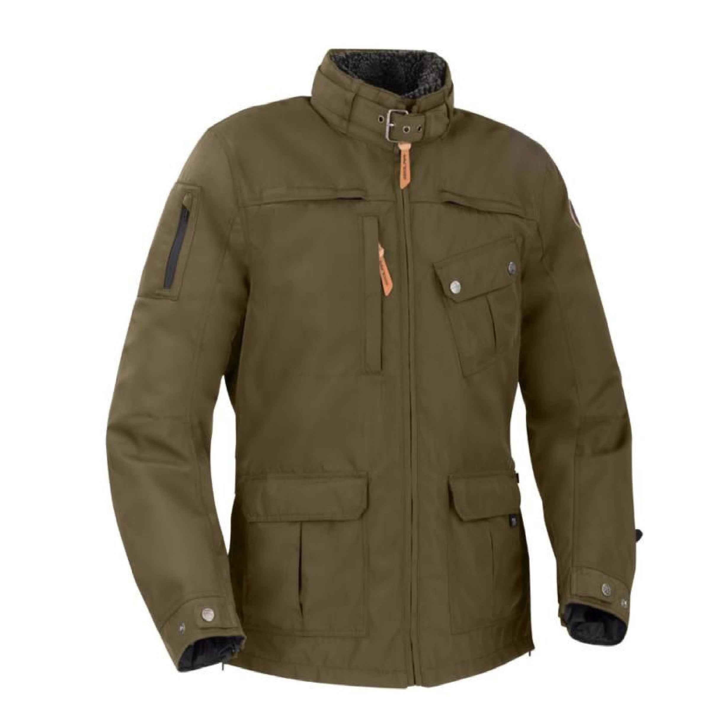 Segura Jefferson Jacket. Kaki. CE Approved. UK FREE POSTAGE | Oily Rag Co