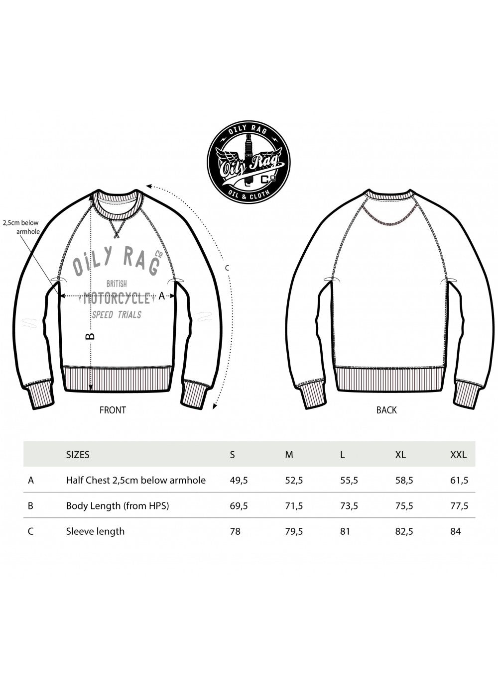 Motorcycle Speed Trials Sweatshirt - Grey Heather