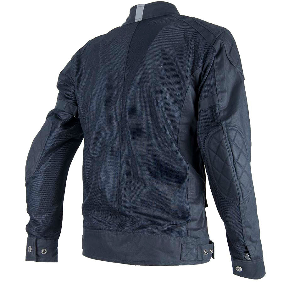 By City - By City Men's Teneree Venty II Mesh Textile Jacket Blue - Men's Jackets - Salt Flats Clothing