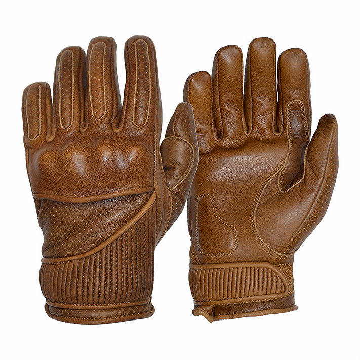 GOLDTOP Viceroy Gloves - Waxed Brown / Silk Lined | Oily Rag Co