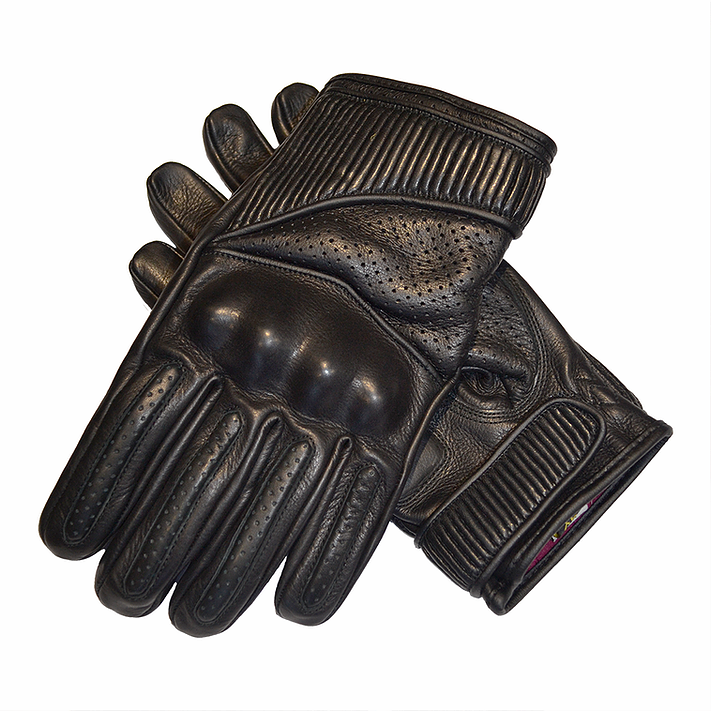 GOLDTOP Viceroy Gloves - Black / Silk Lined